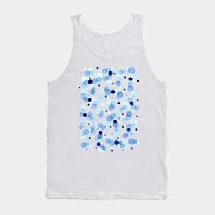 Blue bubbles everywhere Tank Top